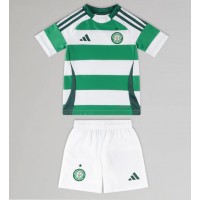 Stroje piłkarskie Celtic Koszulka Podstawowej dla dzieci 2024-25 Krótki Rękaw (+ szorty)